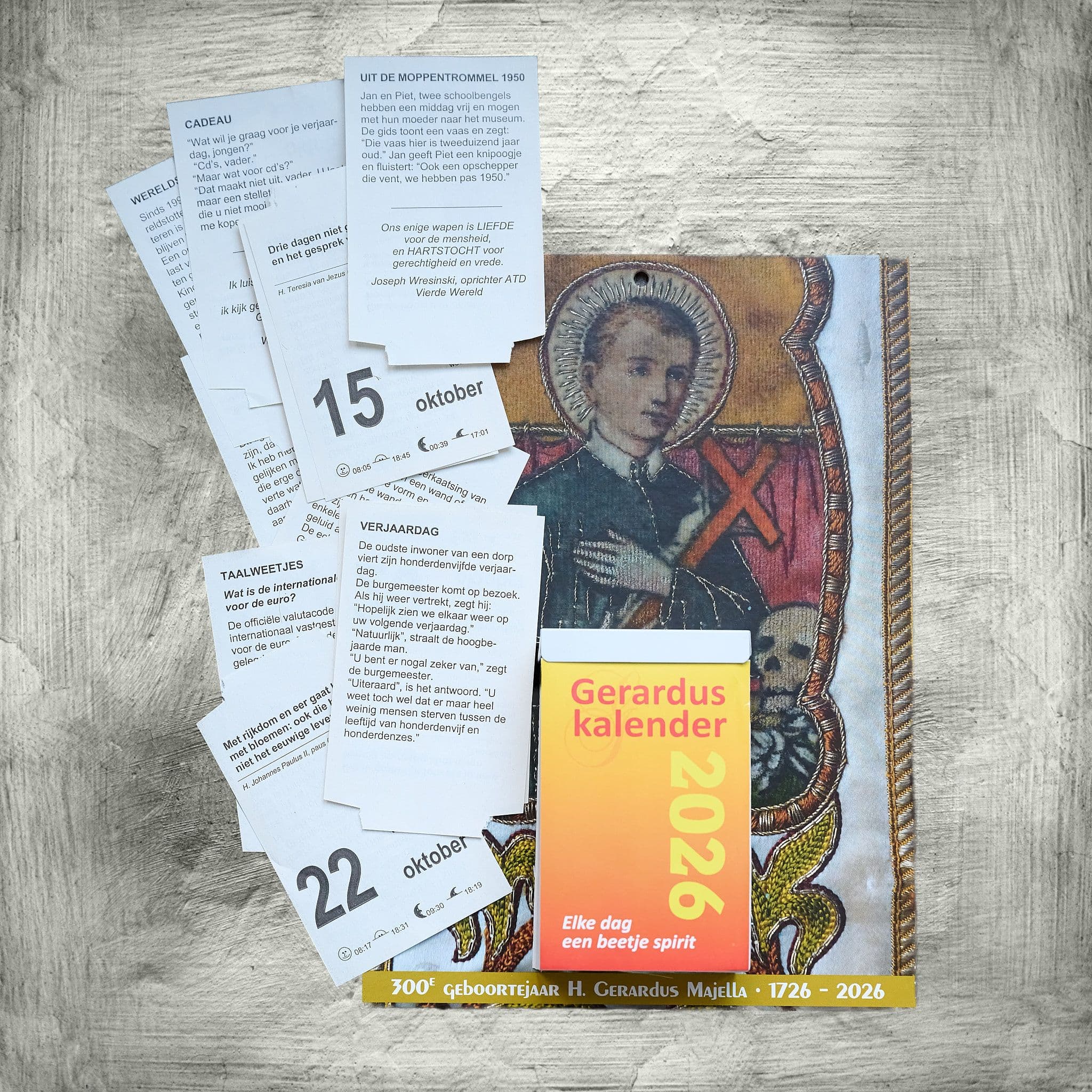 Gerardus Kalender 2026